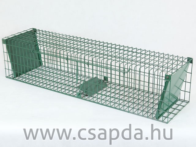 Élvefogó csapda 1000x250x225mm 2 ajtós, gyorsítórugós Élvefogó csapda 1000x250x225mm 2 ajtós, gyorsítórugós