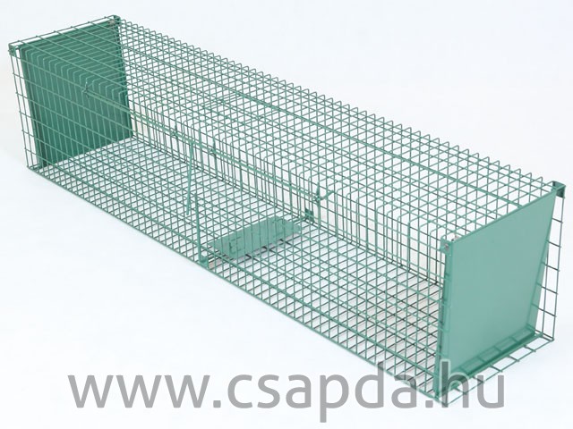 Élvefogó csapda 1200x300x325mm 2 ajtós, gyorsítórugós Élvefogó csapda 1200x300x325mm 2 ajtós, gyorsítórugós