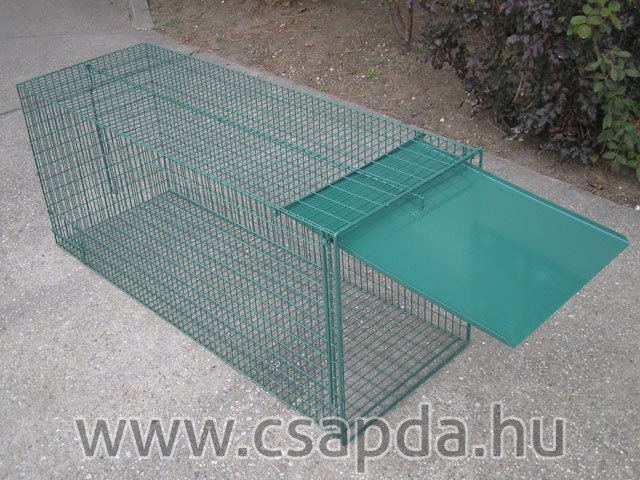 Élvefogó csapda 1400x500x600mm, 1 ajtós Élvefogó csapda 1400x500x600mm, 1 ajtós